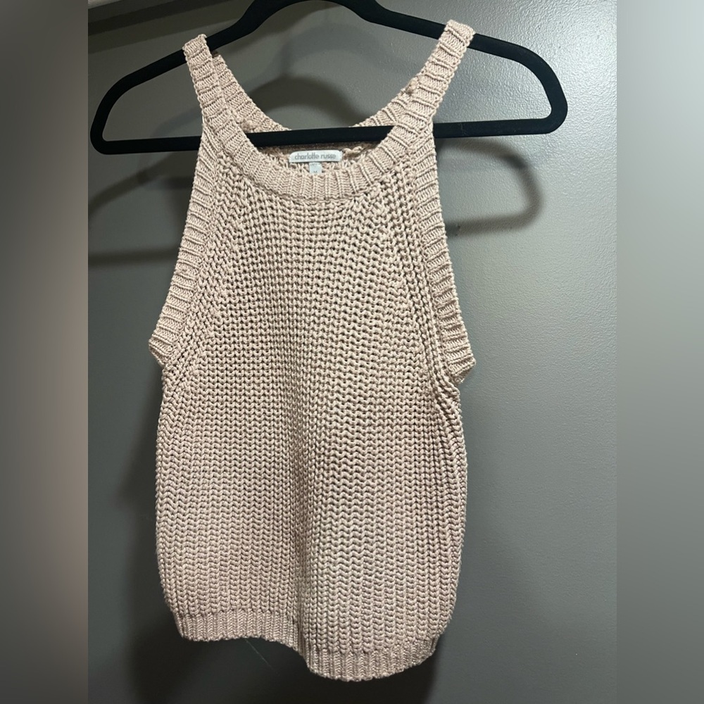 Charlotte Russe Sweater Tank